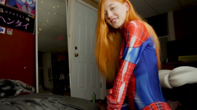 The Amazing Spider-Girl Gets Face Fucked