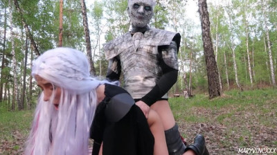 Daenerys & Arya loves big dick of the Night King