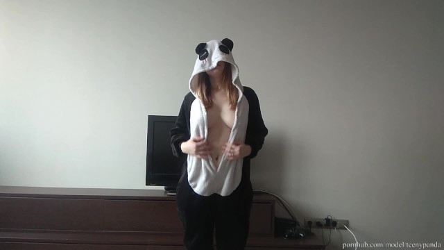 TeenyPanda fucking in kigurumi - Full XXX Movies | ePornHIT.