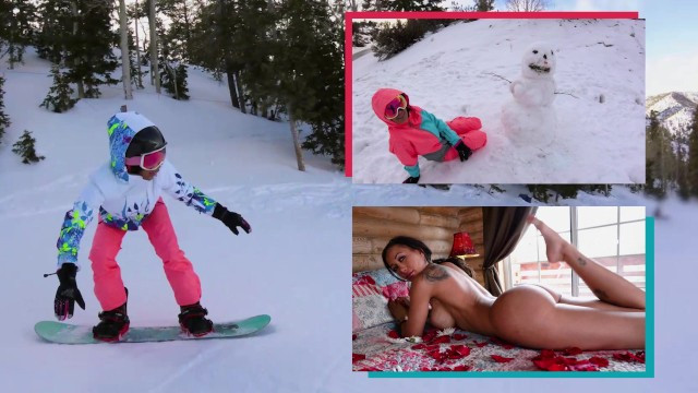 Does Loraine Sherill Wanna Build A Snowmannnnn? Yes. And She Wants To Bounce Her Big Ass On Co - Full XXX Movies | ePornHIT.