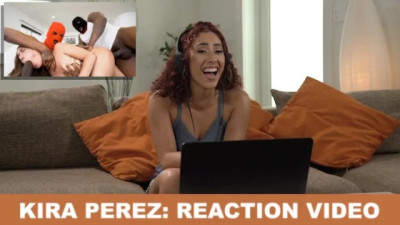 Kira Perez Watched Her Own Porn Movies And It Was Totally Cringe (Reaction Video)