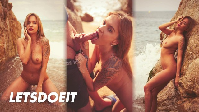 Angel Piaff Offers The Best Blowjob On The Beach - Full XXX Movies | ePornHIT.