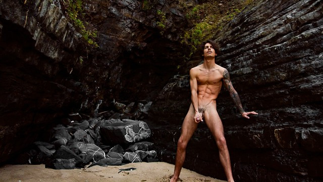 male model outdoor masturbation on secluded beach - Full XXX Movies | ePornHIT.