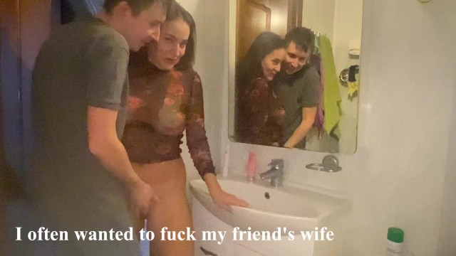 Quickly Fucked friend's wife in the bathroom while she was getting ready for work - Full XXX Movies | ePornHIT.