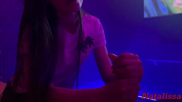 Risky Public POV Blowjob In PS Club VIP Room - Full XXX Movies | ePornHIT.