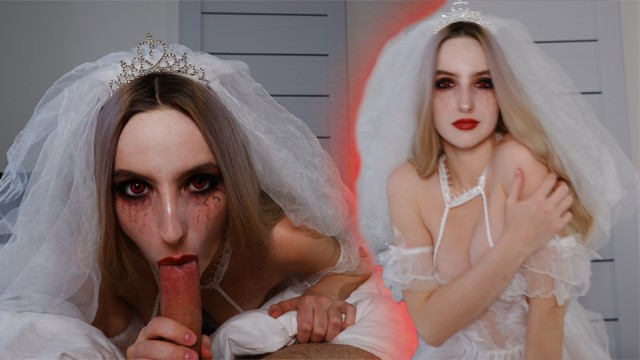 Vampire Bride Chose a Dick instead of a Glass of Red Liquid - Full XXX Movies | ePornHIT.