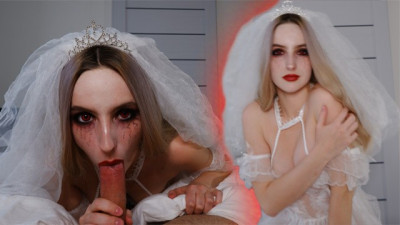 Vampire Bride Chose a Dick instead of a Glass of Red Liquid