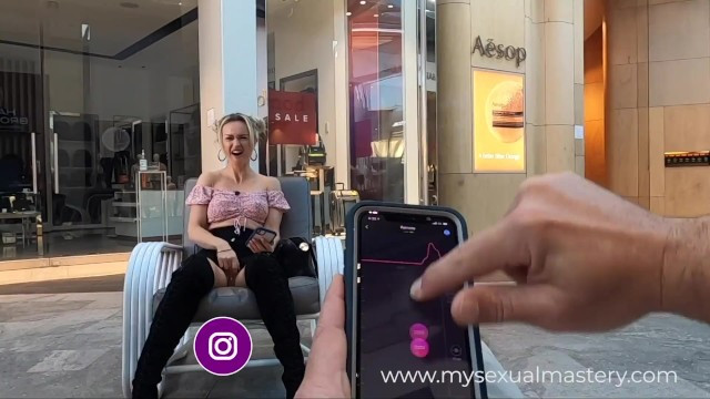 CONTROL MY VIBRATOR IN THE SHOPPING CENTRE - Full XXX Movies | ePornHIT.