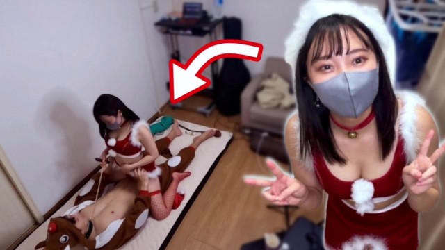 クリスマスにサンタコスプレした彼女は首輪で調教しながらグラインド騎乗位で中出しを求めてきました - Full XXX Movies | ePornHIT.