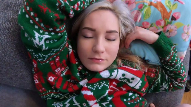 Eva Elfie comes Home for Christmas and Stepbrother Fucks her while Napping - Full XXX Movies | ePornHIT.