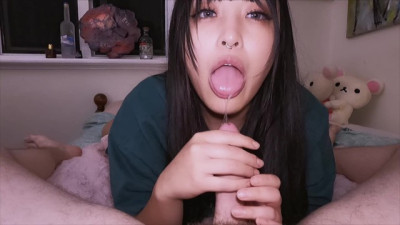 Asian Baby Girl Loves Sucking Dick