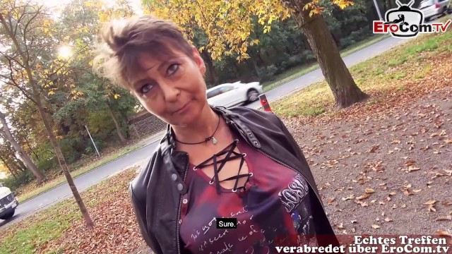 GERMAN MATURE HOUSEWIFE MAKE PUBLIC SEXDATE CASTING - Full XXX Movies | ePornHIT.