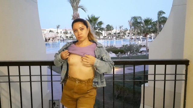 Gorgeous Girl Flashes Tits in the Hotel Lobby - Full XXX Movies | ePornHIT.