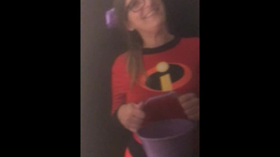 Halloween Trick or Treater Fucks me Hard PAWG