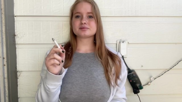 Innocent Cigarette Smoker with Hard Nips - Full XXX Movies | ePornHIT.