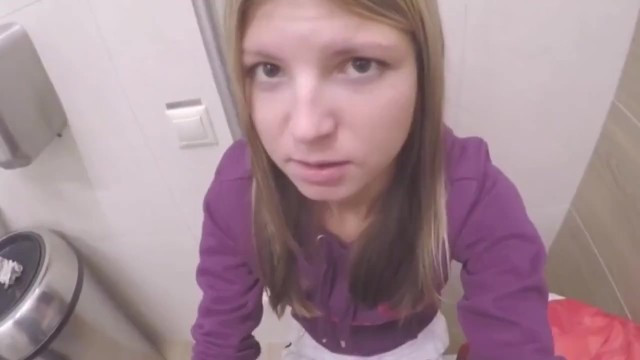 Teen Fucked for Cash in Public Restroom POV Canadian - Full XXX Movies | ePornHIT.