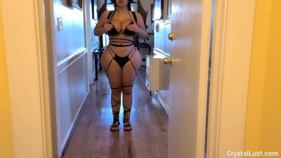 PAWG Fucks Horny Reporters Soul away on Halloween in a Haunted House