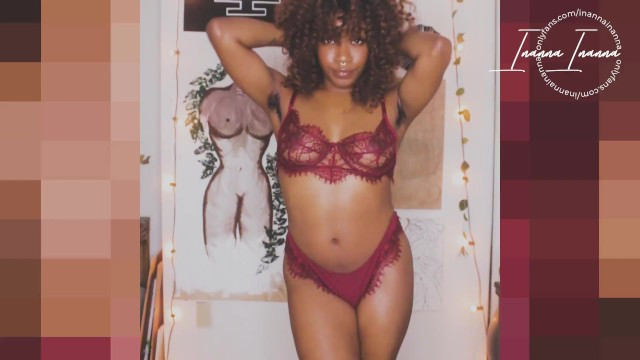 RED HOT Lingerie try on Haul Ebony Teen - Full XXX Movies | ePornHIT.