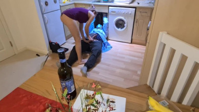 The Luckiest Amateur Plumber Filmed with a Camera.