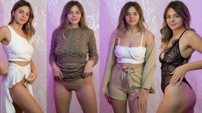 Sexy try on Haul from Beautiful Babe