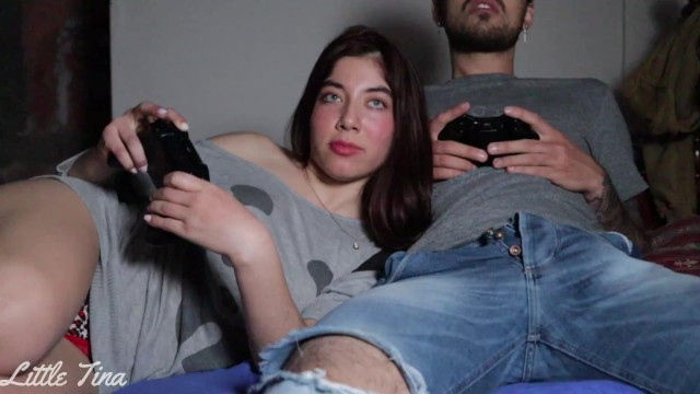 My Friend's Girlfriend Sucks my Cock to Win me in FIFA - Full XXX Movies | ePornHIT.