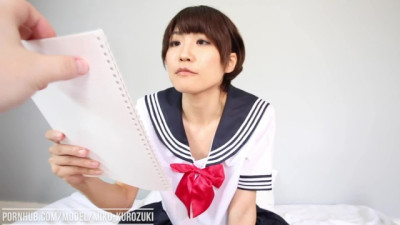 Japanese Schoolgirl Gets Anal Lesson from Teacher