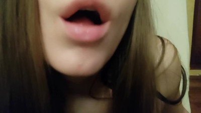 Sloppy finger sucking and spit drool ASMR mouth sounds