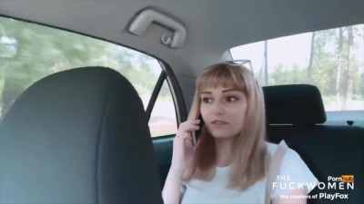 A Talkative Girl sucked Horny Driver and Hard Fucked