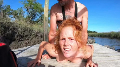 Redhead Public Dock Sex